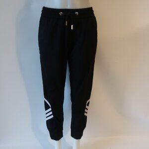 Mens Son of a King Black White Drawstring Jogger Pants L